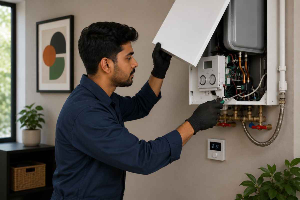 skilled engineers of Boiler Installation in earls
