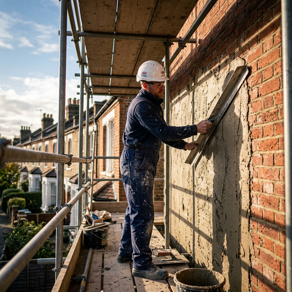 plastering services in London